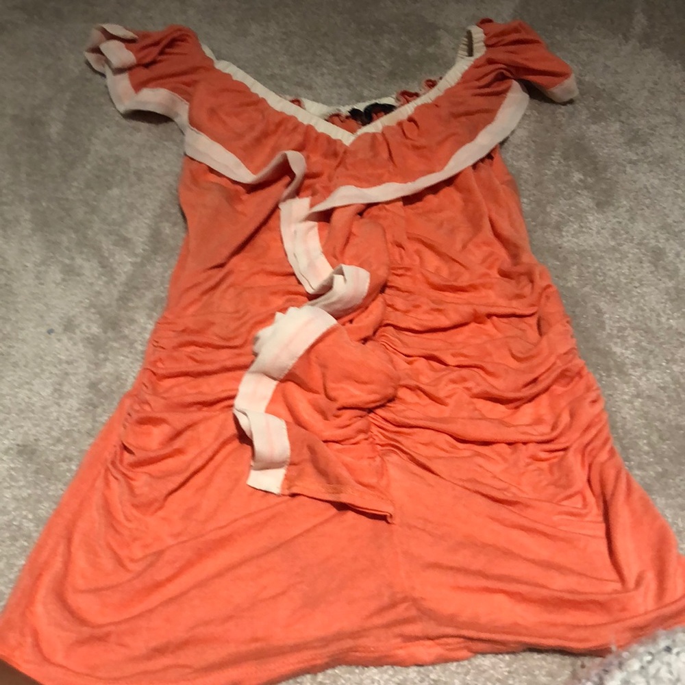 Theme coral top